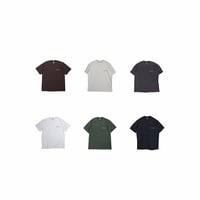 【Pre Order】Crew Neck Short Sleeve T-Shirt (6colors)