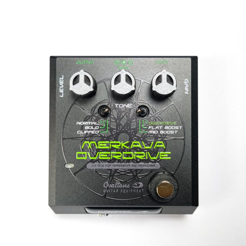 Ovaltone MERKAVA OVERDRIVE アニバーサリー MERKAVA - Ovaltone -handmade effect pedals-