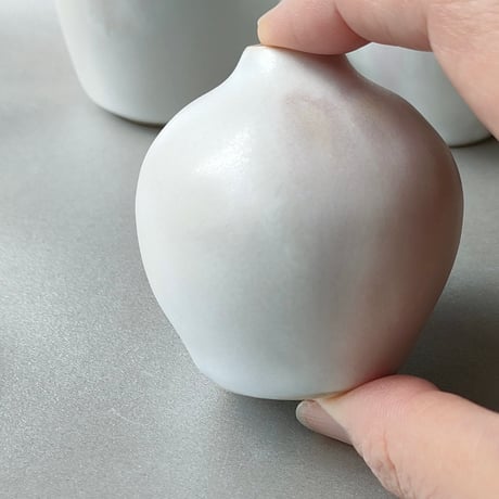 白マット花器（小）