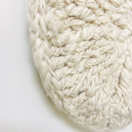 ORGANIC COTTON GARABO 手編みポットマット