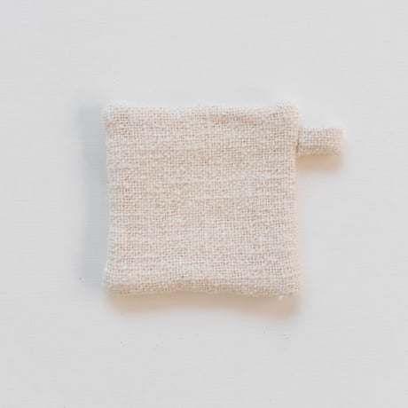 ORGANIC COTTON GARABO  ポットマット、鍋つかみ　L　Natural