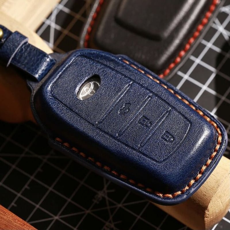 TOYOTA CELSIOR 黒 レザー キーケース TOYOTA CELSIOR 黒 レザー キーケース 匠シリーズ】新トヨタ専用 本革