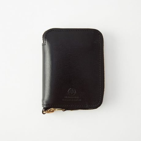 SMALL ZIP WALLET / EMBOSSED LEATHER