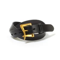 FIREMAN BUCKLE BELT / NEW BLACK