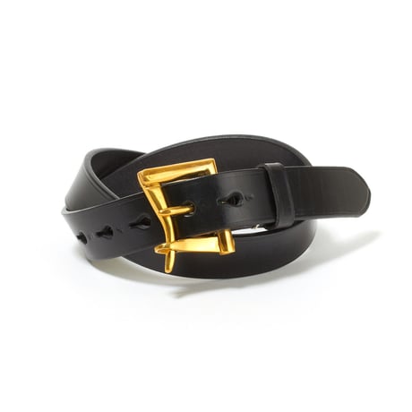 FIREMAN BUCKLE BELT / NEW BLACK