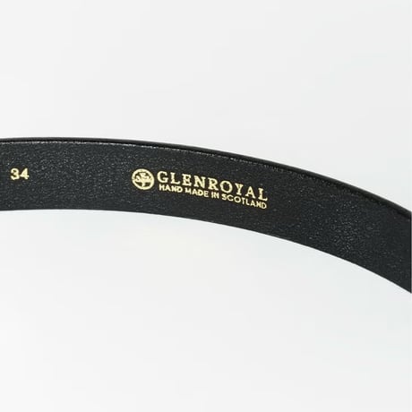 LONDON D BUCKLE BELT / NEW BLACK