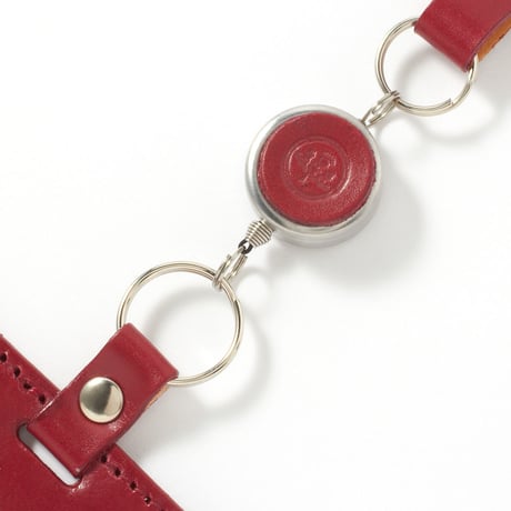 ID CASE WITH REEL STRAP
