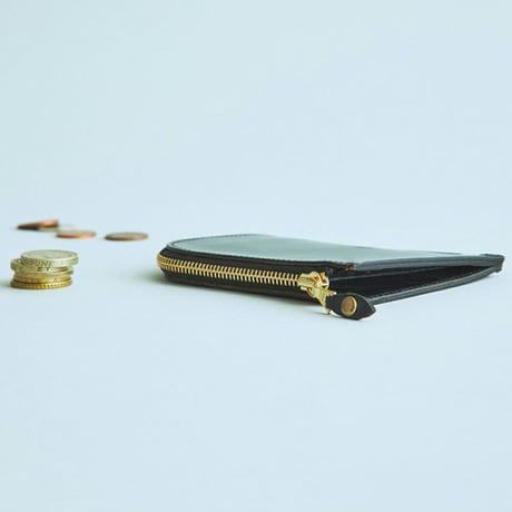 ZIP MINI PURSE WITH GUSSET
