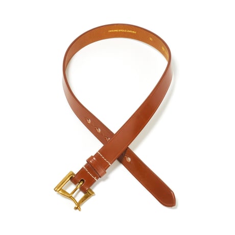 FIREMAN BUCKLE BELT / OXFORD TAN