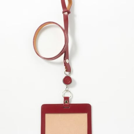 ID CASE WITH REEL STRAP