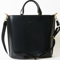 ZIPPED SHOULDER TOTE BAG TALL