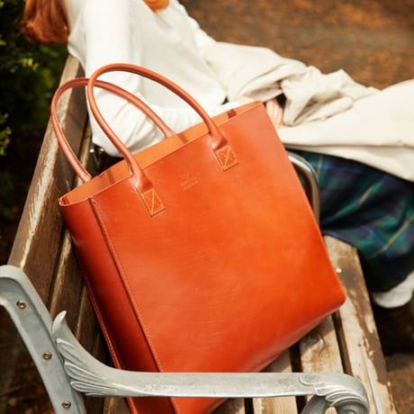 LEATHER BIG TOTE BAG