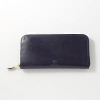 ZIP AROUND LONG PURSE / EMBOSSED LEATHER