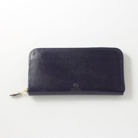 ZIP AROUND LONG PURSE / EMBOSSED LEATHER