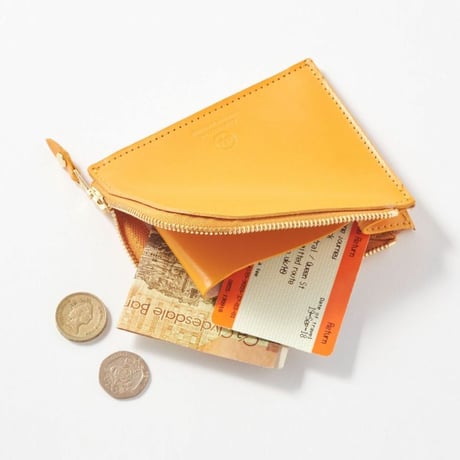 ZIP MINI PURSE WITH GUSSET