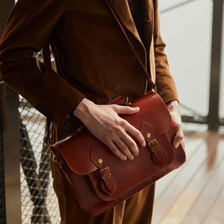 SATCHEL BAG 13INCH DET STRAP