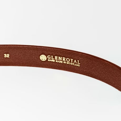 LONDON D BUCKLE BELT / OXFORD TAN