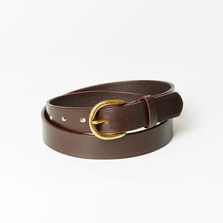 LONDON D BUCKLE BELT / CIGAR