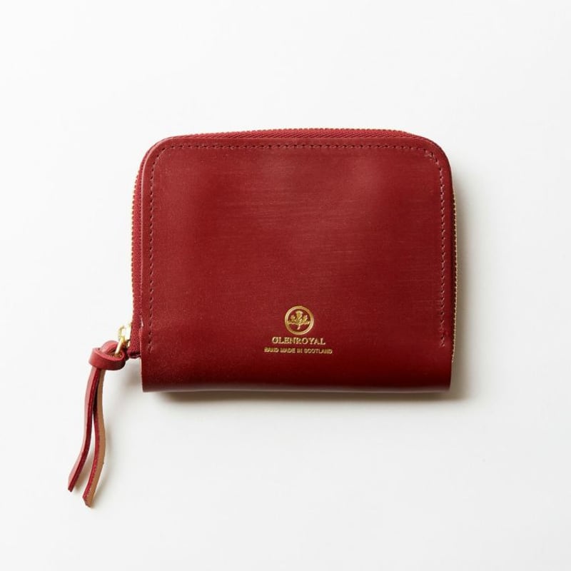 【新品】GLEN グレンロイヤル ZIP AROUND PURSE ZIP AROUND SMALL PURSE | GLENROYAL INTERNATIONA
