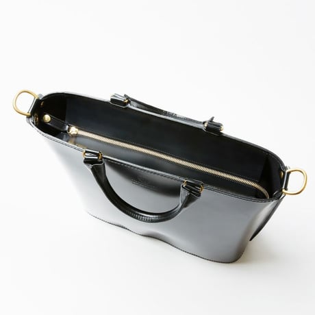 ZIPPED SHOULDER TOTE BAG TALL