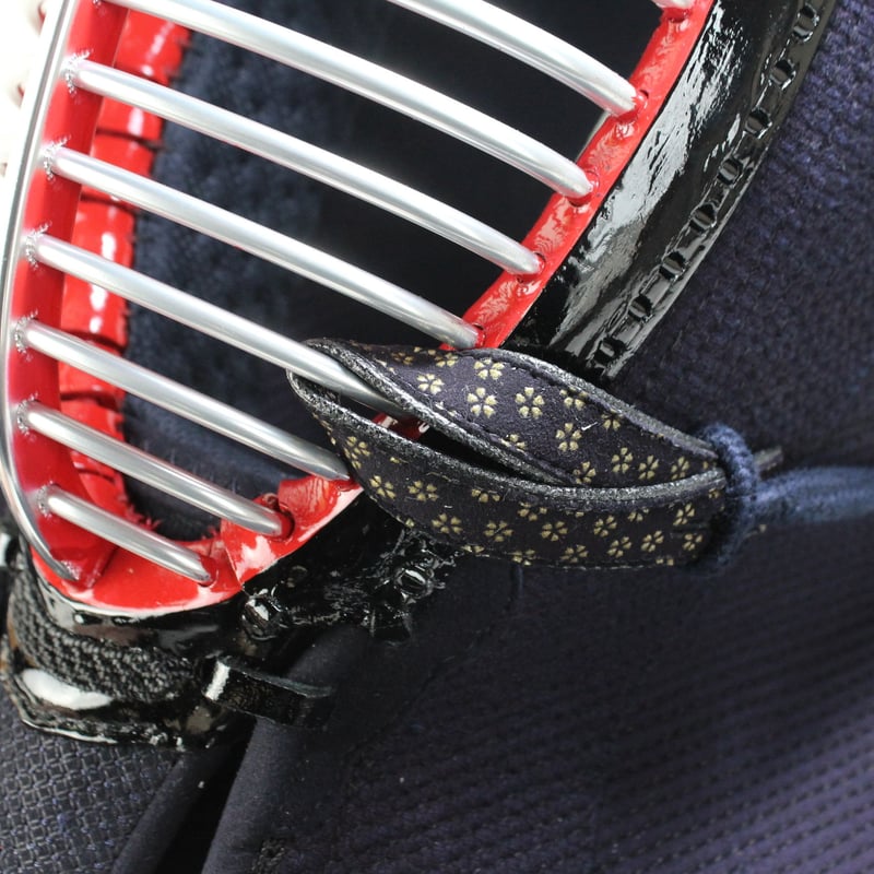 面乳革リバーシブル印伝風・小桜デザイン | 武道総社