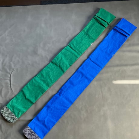 竹刀袋　帆布長竹白文字3本入
