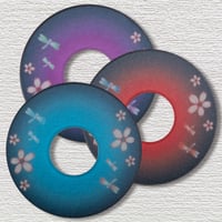 紋様鍔　とんぼさくら