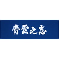 遠州注ぎ染め手拭　青雲之志
