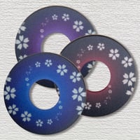 紋様鍔　さくら渦巻