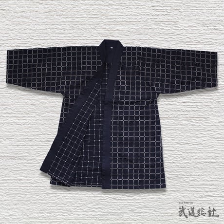 紺碁盤刺　剣道衣 6号