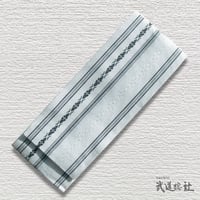 居合角帯  白