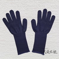 すべり止め付き抗菌甲手下手袋