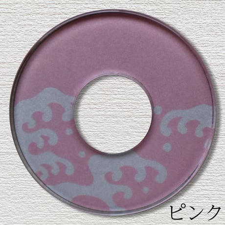 化粧鍔　波頭