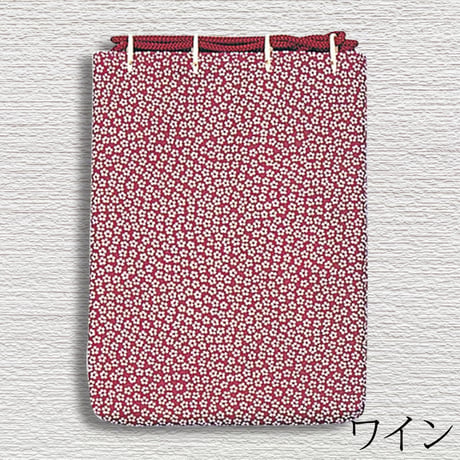 鹿革風小桜柄