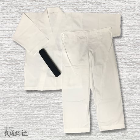 晒11号伝統空手衣 (11号帆布製) セット 0号