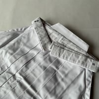 高級ポリエステル袴　白