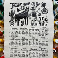 2026年カレンダータペストリー