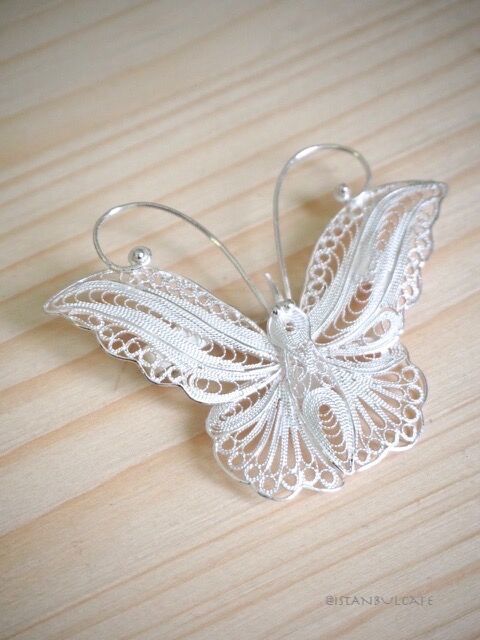 テルキャーリ銀線細工ブローチ123 | トルコの手仕事雑貨店 イスタンブ