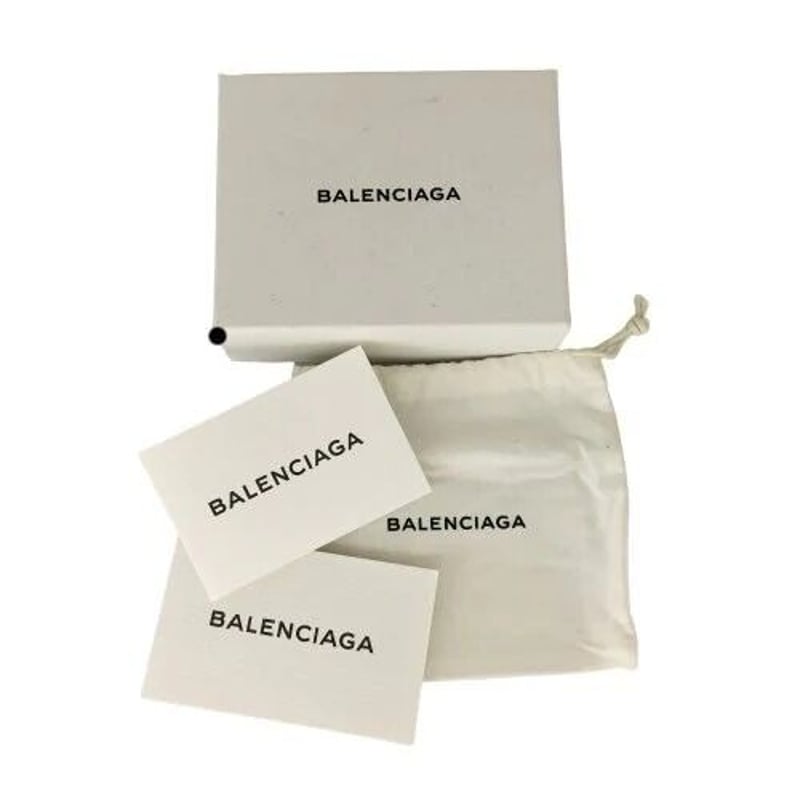 BALENCIAGA バレンシアガ ペーパーミニウォレット 折財布 BALENCIAGA バレンシアガ ペーパーミニウォレット 折財布