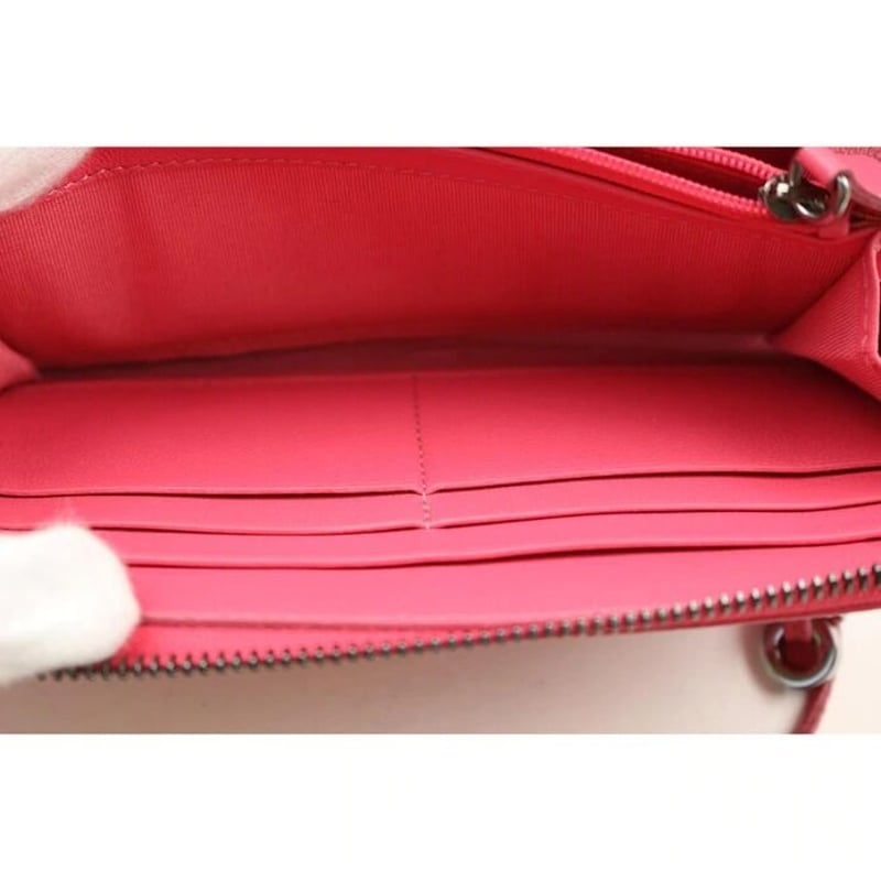 JIMMY CHOO ジミーチュウ スタッズ長財布 FILIPA 長財布 ピンク