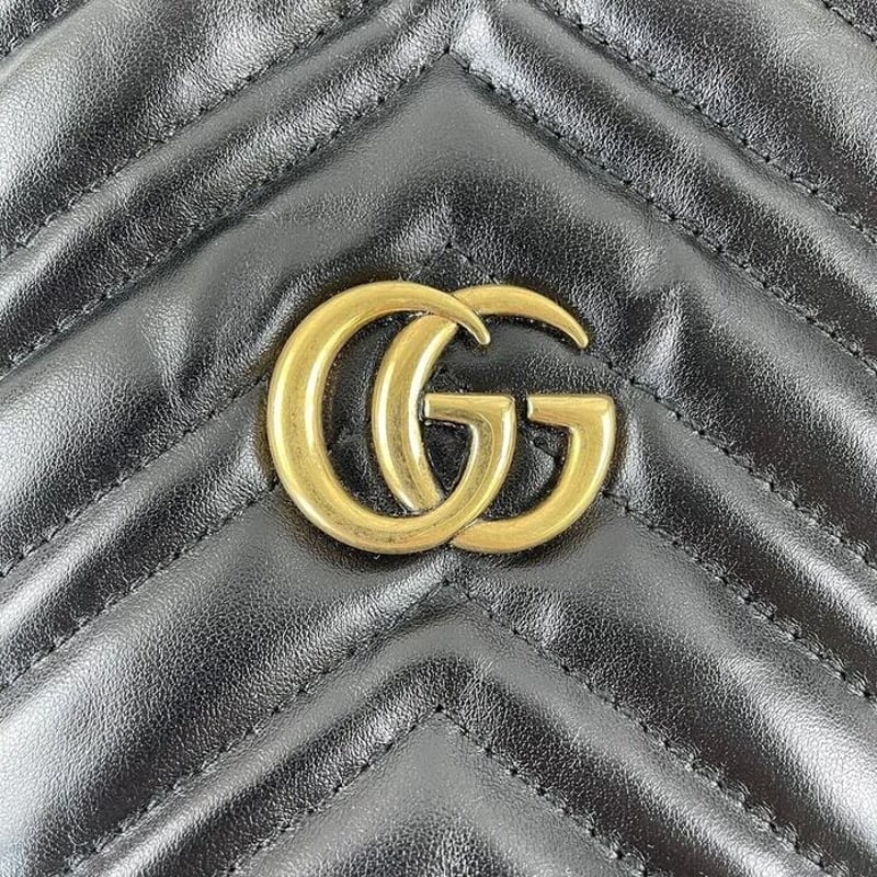 GUCCI グッチ GGマーモントミニバケットバッグ ショルダーバッグ