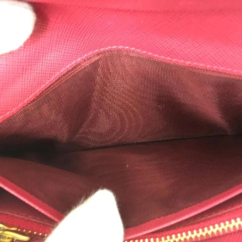 PRADA プラダ 二つ折りZIP長財布 長財布 ブラック サフィアーノ PRADA プラダ 二つ折りZIP長財布 長財布 ブラック サフィアーノ