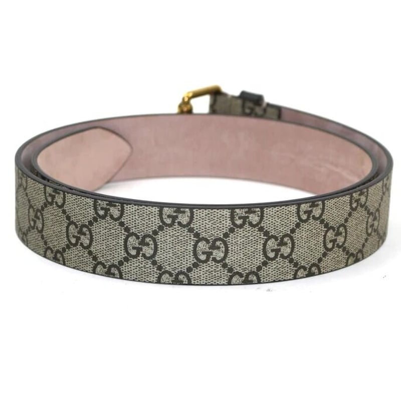 GUCCI グッチ GGスプリーム ベルト 434520 ブラウン 塩化 GUCCI グッチ GGスプリーム ベルト 434520 ブラウン 塩化