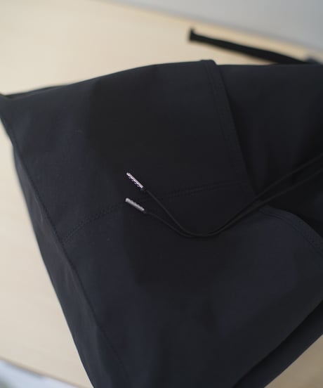 Drawstring Shoulder Black