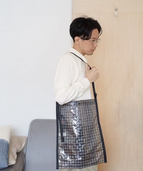 PVC Tote Check (GREEN×RED)