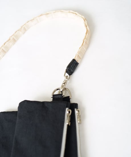 'KUMIHIMO'Strap Double Pouch K