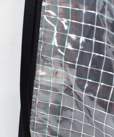 PVC Tote Check (GREEN×RED)