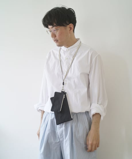 'KUMIHIMO'Strap Double Pouch F