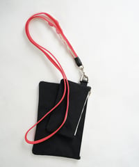 'KUMIHIMO'Strap Double Pouch A