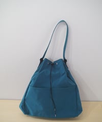 Drawstring Shoulder Green
